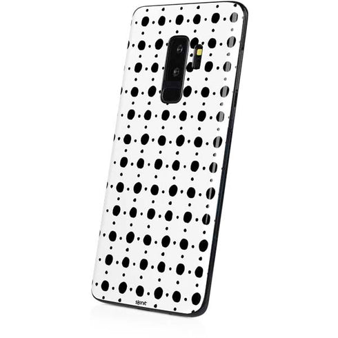 Grid Dot Polka Dot Galaxy S9 Plus Skin
