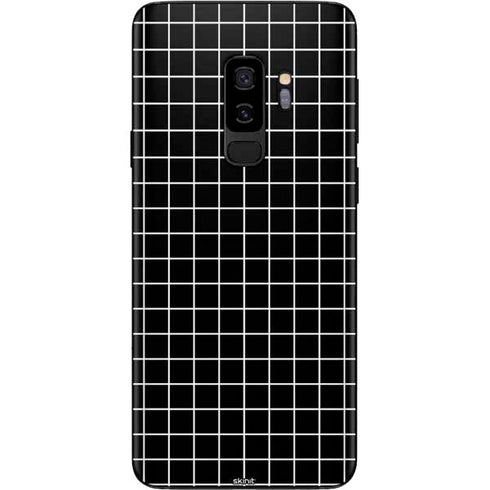 Black Grid Galaxy S9 Plus Skin