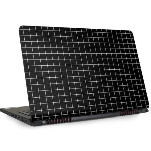 Black Grid Dell Inspiron Skin