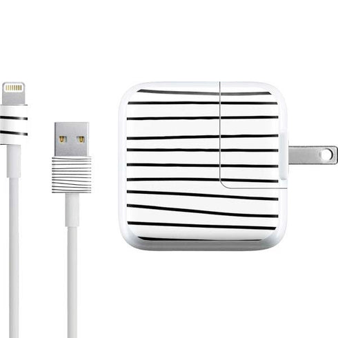Freehand Stripes iPad Charger (10W USB) Skin