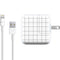 White Grid iPad Charger (10W USB) Skin