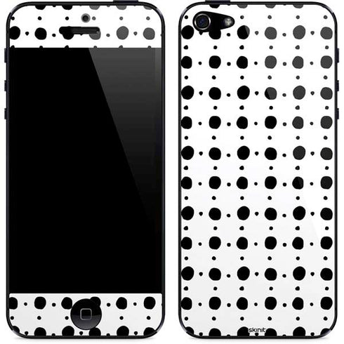 Grid Dot Polka Dot iPhone 5/5s/5SE Skin