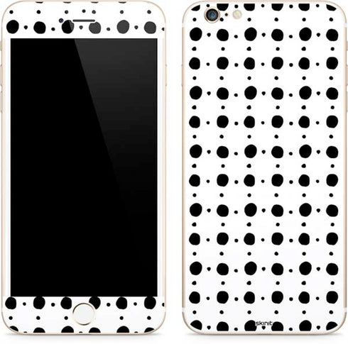 Grid Dot Polka Dot iPhone 6/6s Plus Skin