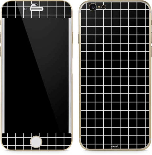 Black Grid iPhone 6/6s Skin