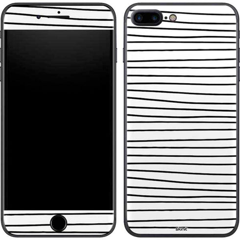 Freehand Stripes iPhone 7 Plus Skin
