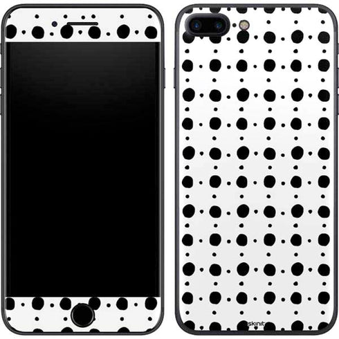 Grid Dot Polka Dot iPhone 7 Plus Skin