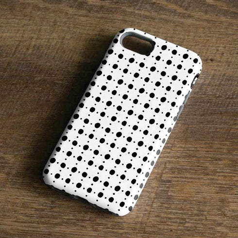 Grid Dot Polka Dot iPhone 7 Pro Case