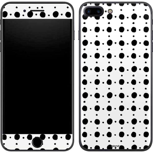 Grid Dot Polka Dot iPhone 8 Plus Skin
