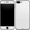 White Grid iPhone 8 Plus Skin