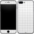 White Grid iPhone 8 Plus Skin