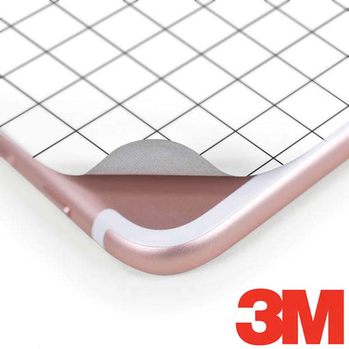 White Grid iPhone 8 Plus Skin