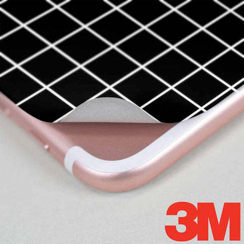 Black Grid iPhone 8 Skin