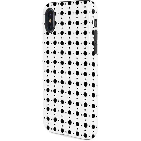 Grid Dot Polka Dot iPhone X Pro Case