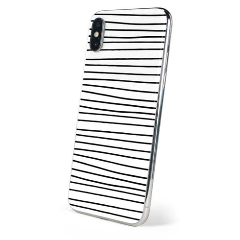 Freehand Stripes iPhone X Skin