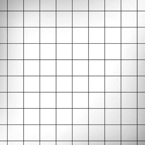 White Grid iPhone X Skin