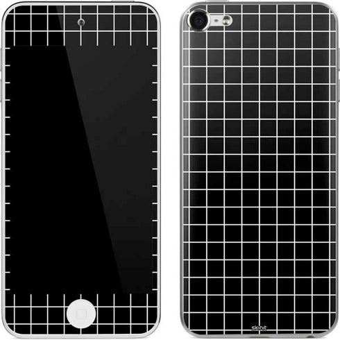 Black Grid Apple iPod Skin