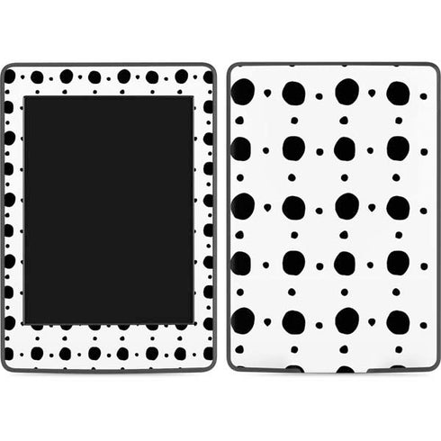 Grid Dot Polka Dot Amazon Kindle Skin