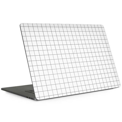 White Grid Apple MacBook Pro 15-inch Skin
