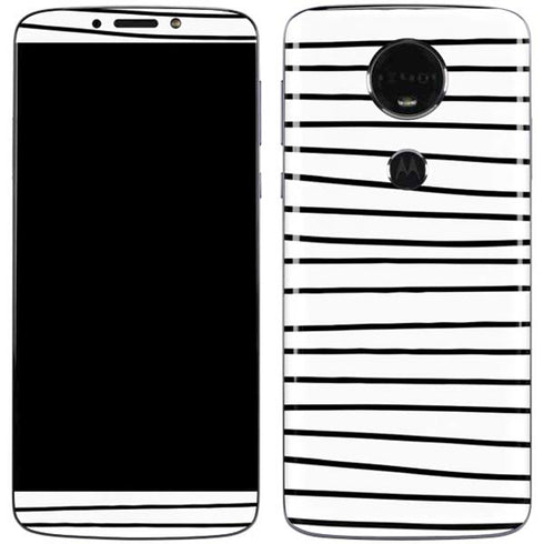 Freehand Stripes Moto E5 Plus Skin