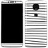 Freehand Stripes Moto E5 Plus Skin