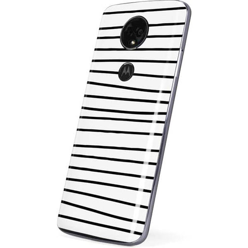 Freehand Stripes Moto E5 Plus Skin