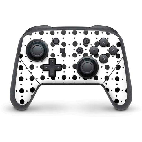 Grid Dot Polka Dot Nintendo Switch Pro Controller Skin