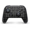 Black Grid Nintendo Switch Pro Controller Skin