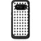 Grid Dot Polka Dot Otterbox Commuter Galaxy Skin