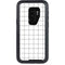 White Grid Otterbox Defender Galaxy Skin