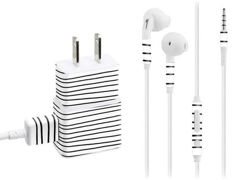 Freehand Stripes Phone Charger Skin