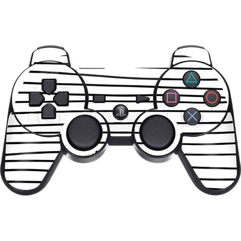 Freehand Stripes PS3 Dual Shock wireless controller Skin