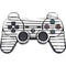 Freehand Stripes PS3 Dual Shock wireless controller Skin
