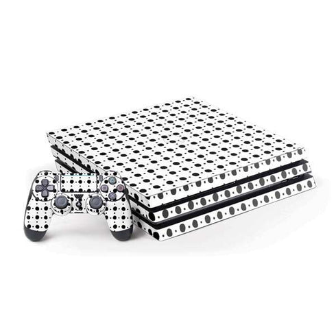 Grid Dot Polka Dot PS4 Pro Bundle Skin