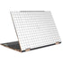White Grid HP Spectre Skin