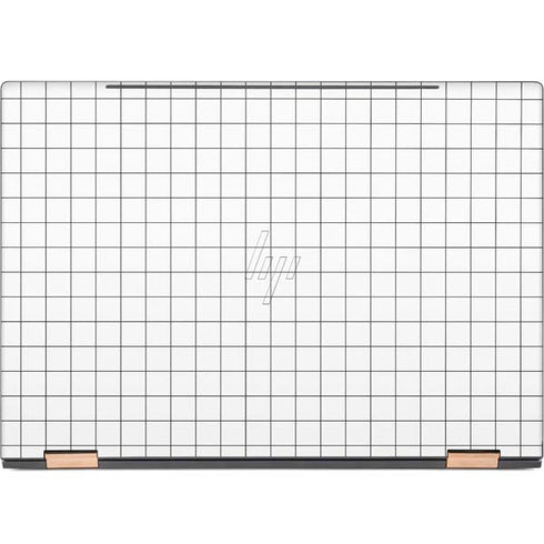 White Grid HP Spectre Skin