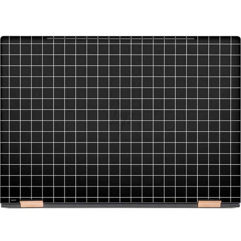 Black Grid HP Spectre Skin