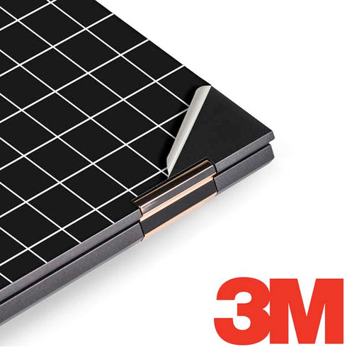 Black Grid HP Spectre Skin