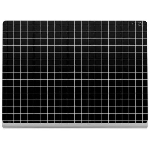 Black Grid Surface Book 2 13.5in Skin