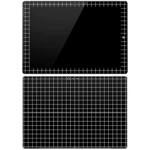 Black Grid Surface Pro 3 Skin