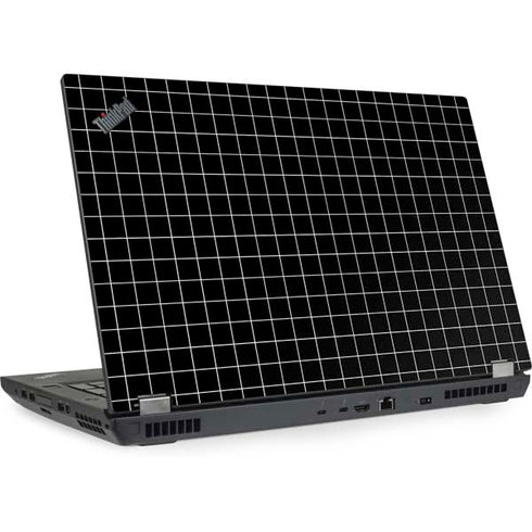 Black Grid Lenovo ThinkPad Skin