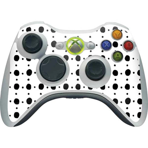 Grid Dot Polka Dot Xbox 360 Wireless Controller Skin