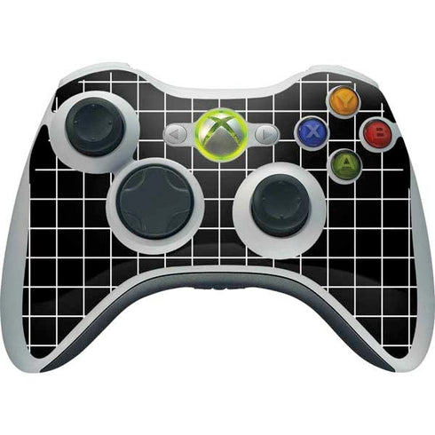 Black Grid Xbox 360 Wireless Controller Skin
