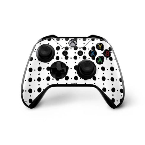Grid Dot Polka Dot Xbox One X Controller Skin