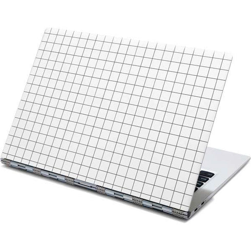 White Grid Yoga 910 2-in-1 14in Touch-Screen Skin