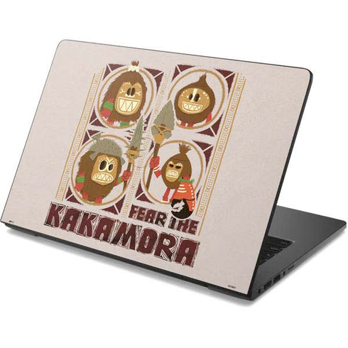 Disney Moana Fear The Kakamora Dell Chromebook Skin