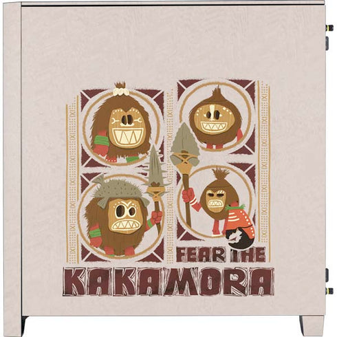 Disney Moana Fear The Kakamora Corsair 4000D Tempered Glass Mid-Tower ATX Case Skin