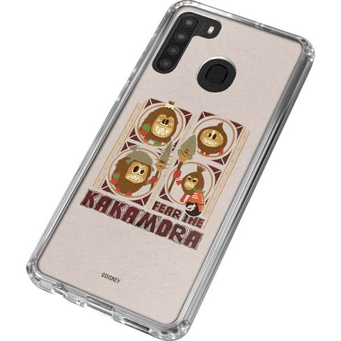 Disney Moana Fear The Kakamora Galaxy A21 Clear Case