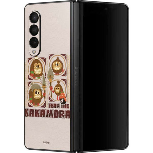 Disney Moana Fear The Kakamora Galaxy Z Fold3 5G Skin
