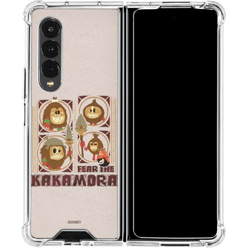 Disney Moana Fear The Kakamora Galaxy Z Fold4 5G Clear Case