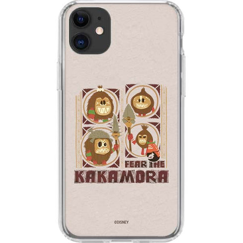 Disney Moana Fear The Kakamora iPhone 11 Clear Case